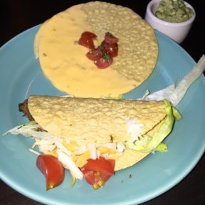 Gluten-free queso and tacos from El Original